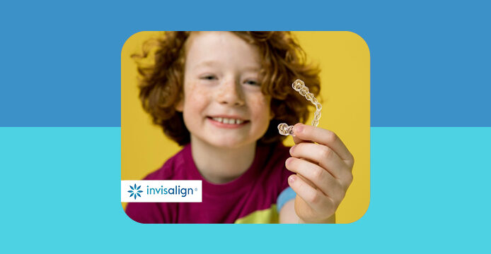 Apparecchio trasparente nei bambini | Invisalign First Milano